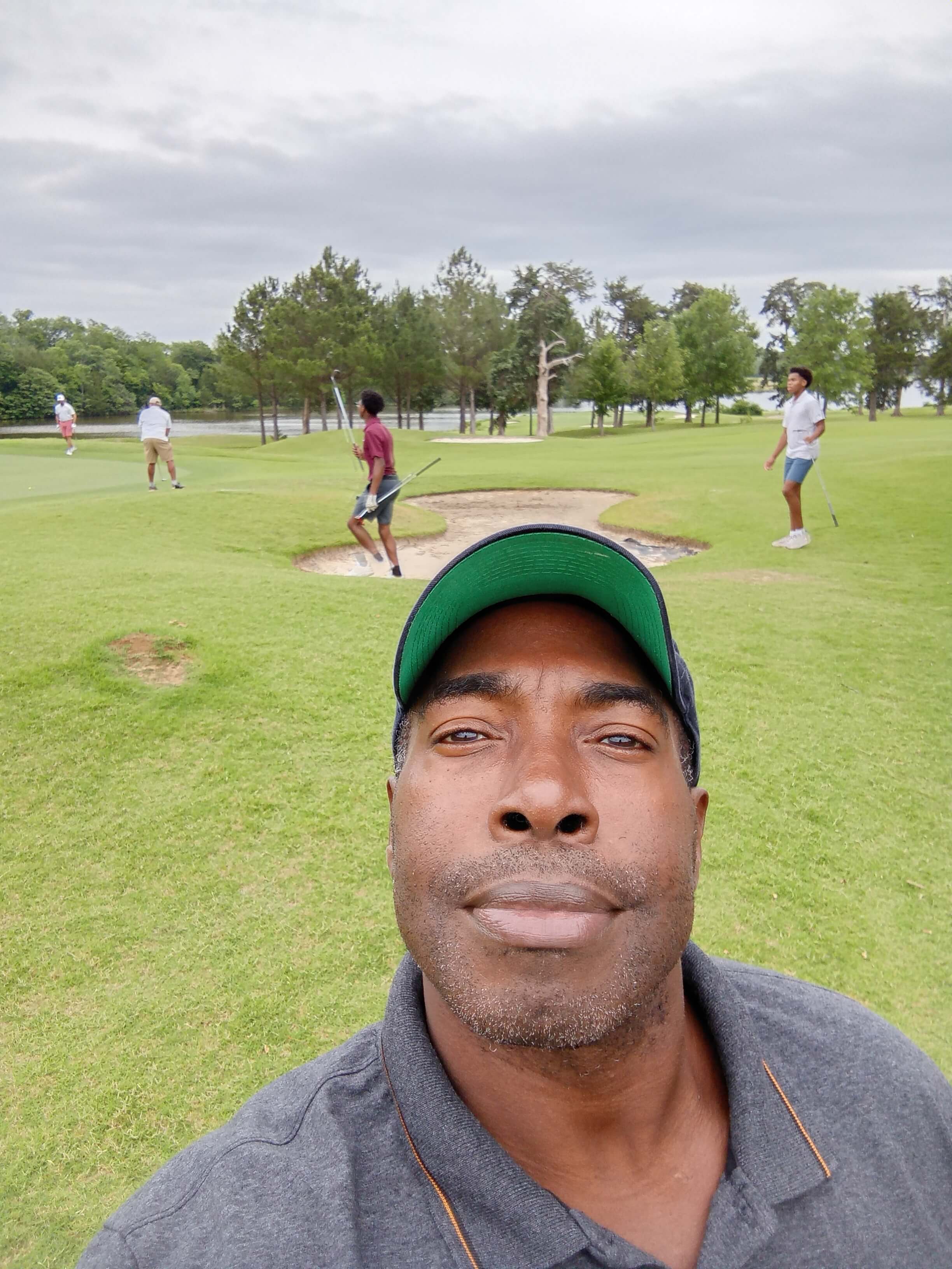 Brian no golfe